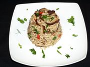 Una foto de arroz setas