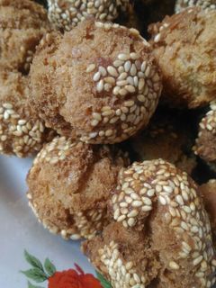 Foto resep Onde onde ketawa empuk dan renyah