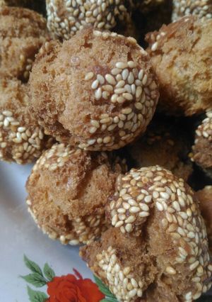 Foto resep Onde onde ketawa empuk dan renyah