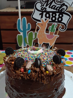 Una foto de Torta Poderosa de Cumpleaños
