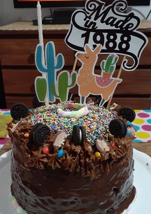 Una foto de Torta Poderosa de Cumpleaños