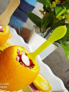 A picture of Orange Snow.
