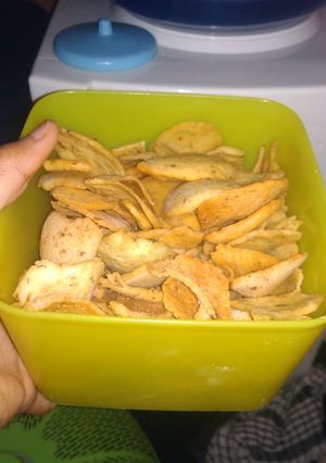 Foto resep Kerupuk Bawang iris khas rengat