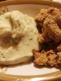 Puré de Coliflor + nugget (grez)