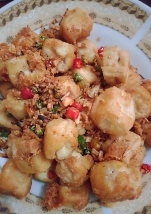 Foto resep Tahu cabai garam
