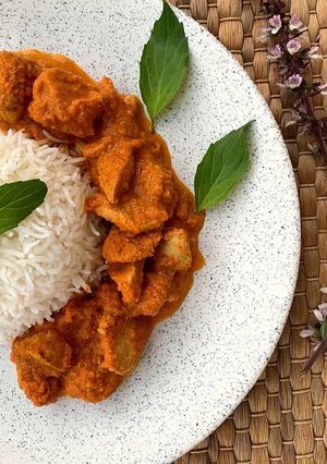 صورة لوصفة دجاج على الطريقة الهندية