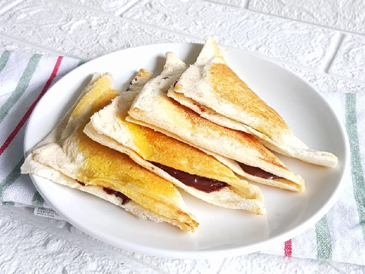 Cara Gampang Membuat Resep French toast ovomaltine (roti panggang ovomaltine) yang Lezat Anti Ribet, Bisa Manjain Lidah