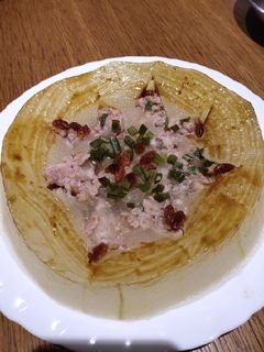 A picture of Steamed Hairy Gourd.