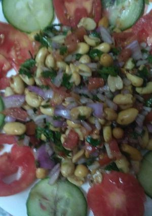 A picture of Peanut salad.