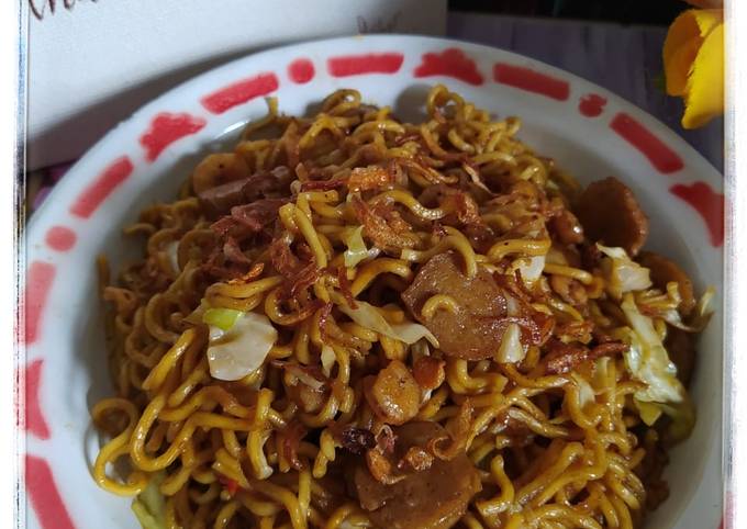 Resep Mie Goreng Udang Bakso Anti Gagal