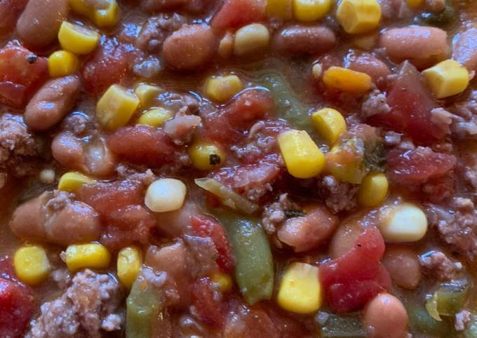 Steps to Prepare Super Quick Homemade Chili Soup