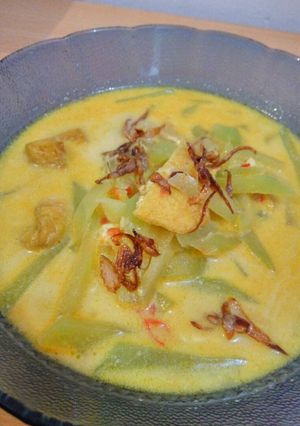 Foto resep Labu Siam kuah santan
