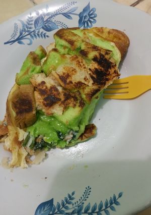 Foto resep Roti bakar Telur Teflon 😁