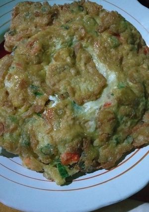 Foto resep Telur dadar merica