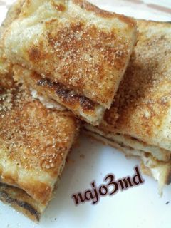 صورة لوصفة فرنش توست 😍😍