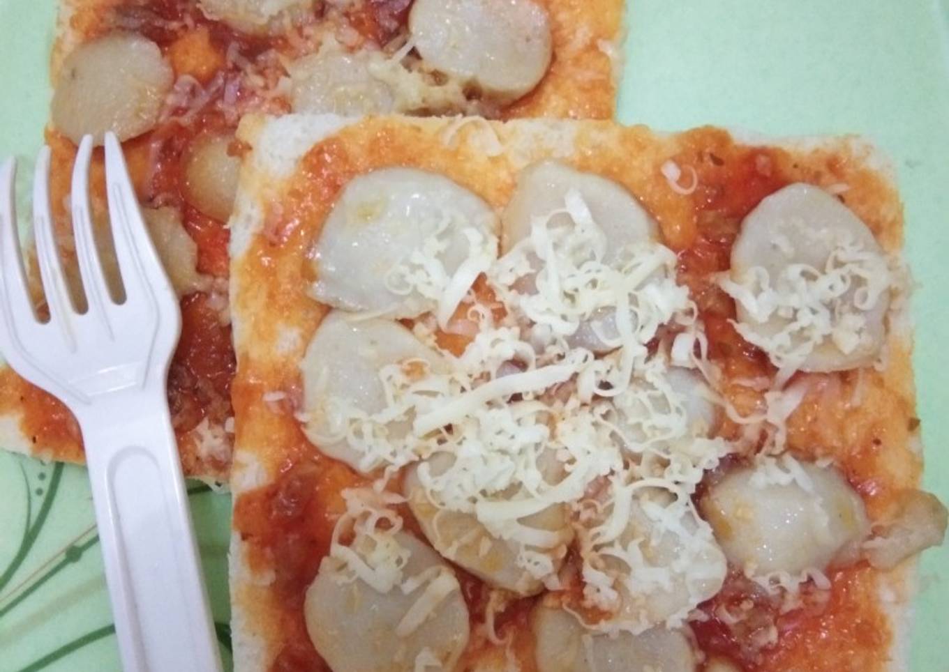 Pizza roti tawar