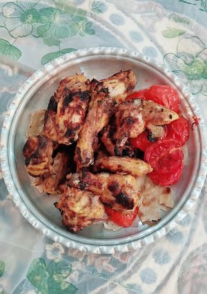 عکسی از دستور مرغ کبابی😋😋