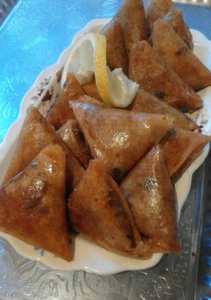 صورة لوصفة بوراك مقرمش باللحم المفروم والجبن شحال بنييين😋