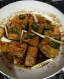 Đậu hũ rim nước mắm 🌻