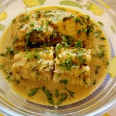 #CoastalcoconutrecipechallengeMaizecooked in coconut milk A picture of #CoastalcoconutrecipechallengeMaizecooked in coconut milk.