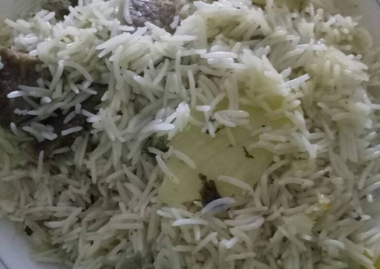 Simple Way to Prepare Speedy White pulao