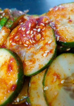 Foto resep Kimchi timun 2