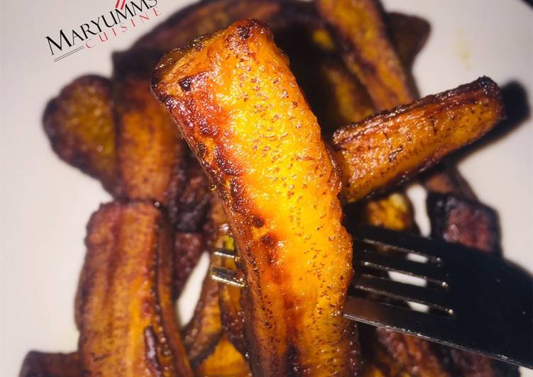 Recipe of Super Quick Homemade FRIED PLANTAIN by Maryumms_cuisine🌸 | So Delicious Food Recipe From My Kitchen