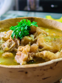 Una foto de Sancocho de mondongo