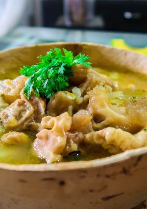 Una foto de Sancocho de mondongo