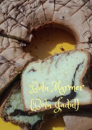 Foto resep Bolu Marmer/Bolu Jadul (All in Method)