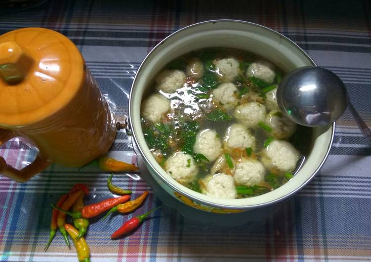 Olahan Sup bola tahu ayam | Cara Bikin Sup bola tahu ayam Yang Lezat Sekali