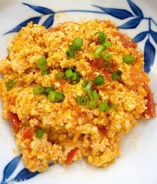 đậu khuôn sốt cà chua