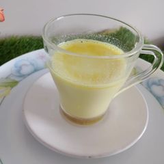 A picture of Golden milk immunity booster.