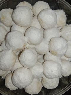 Foto resep 26. Putri Salju Kacang