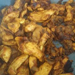 A picture of Chicken curry.