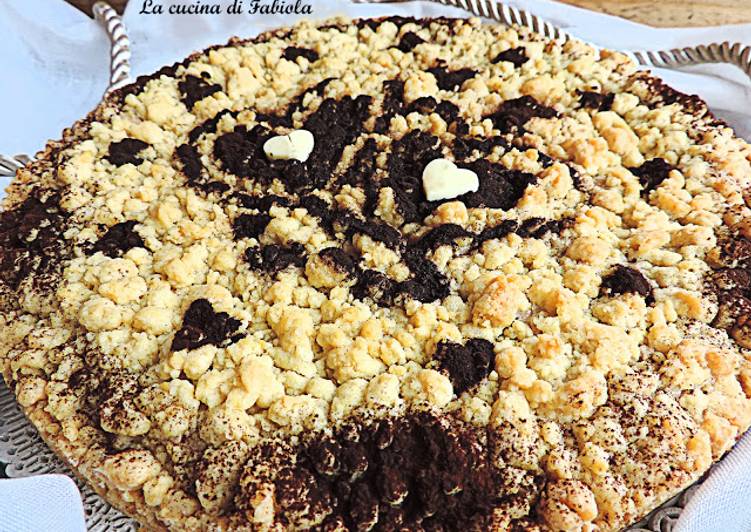 Sbriciolata con ricotta e crema di marroni