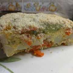 Una foto de Soufflé de verduras