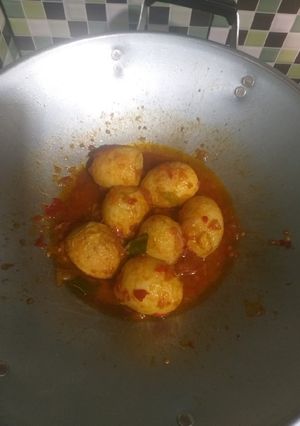 Foto resep 76.Telor Balado
