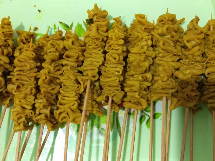 Langkah Mudah untuk Membuat Resep Sate usus ayam yang Sempurna Anti Ribet, Uenak Banget