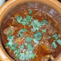 A picture of Handi gosht.