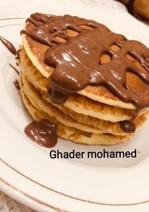 A picture of Pancakes Without Milk 💕🥞.