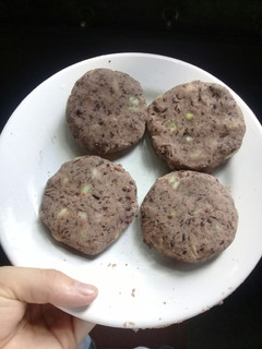 Una foto de Hamburguesas de poroto negro