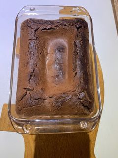 Una foto de Bizcocho de chocolate sin levadura y sin gluten