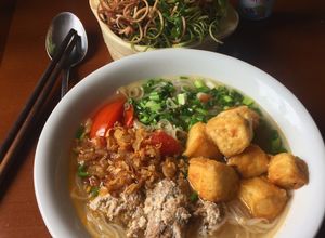 Hình của món Bún riêu cua đồng.