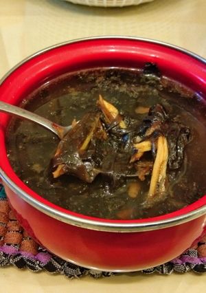 Foto resep Sup rumput laut