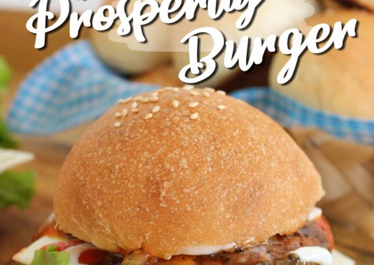Resep Prosperity burger Anti Gagal