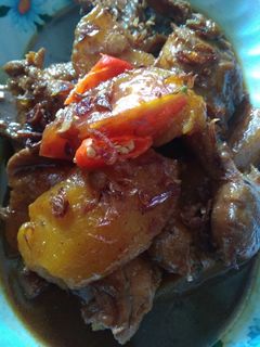 Foto resep Semur ayam kentang