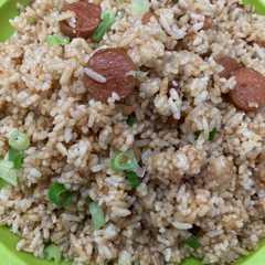 รูปของ Nasi goreng sosis