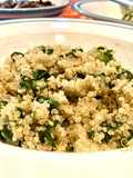 Quinoa with Spinach (Spanakokinóa)