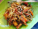 Tumis tauge tempe teri